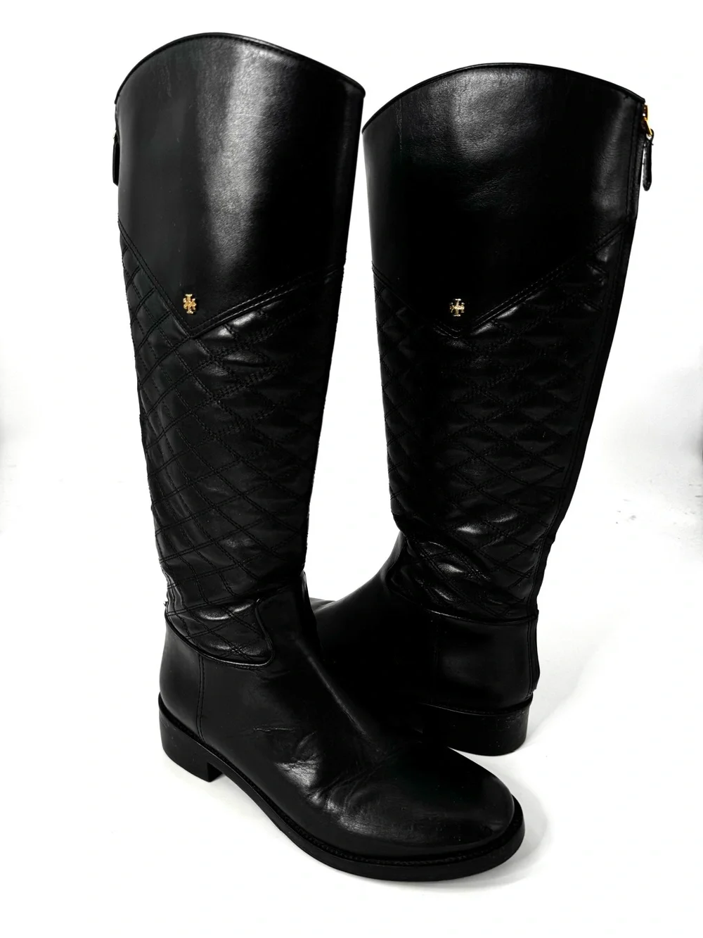 Tory Burch Claremont Tall Boot Black